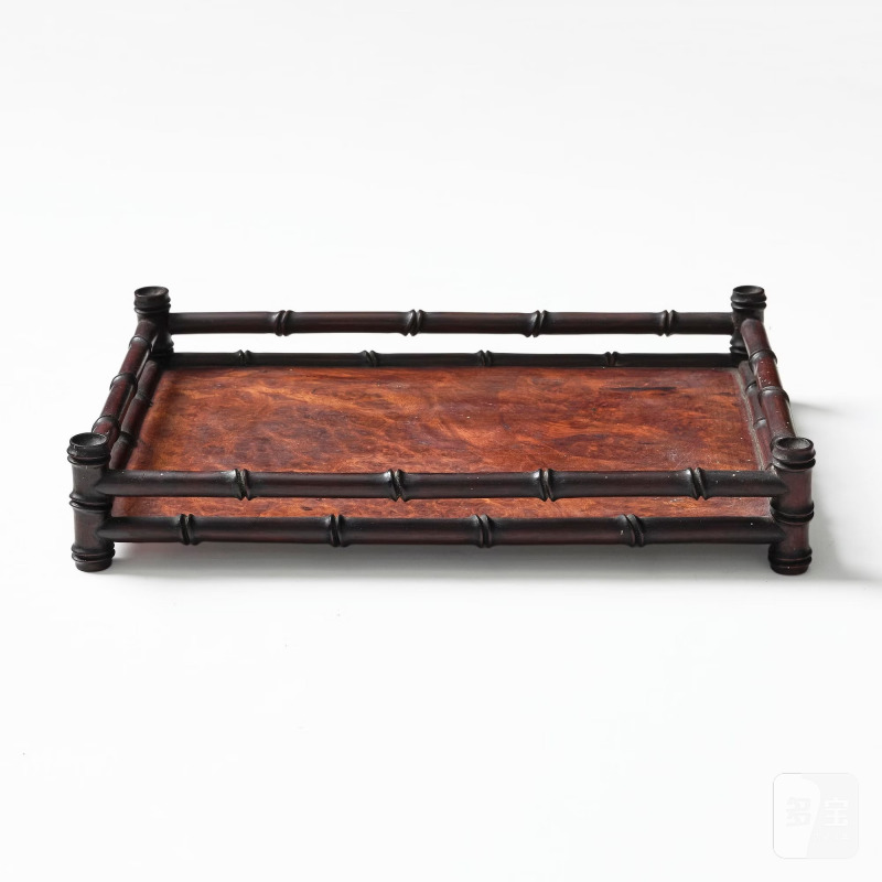 A hardwood scroll end stand, - 图10